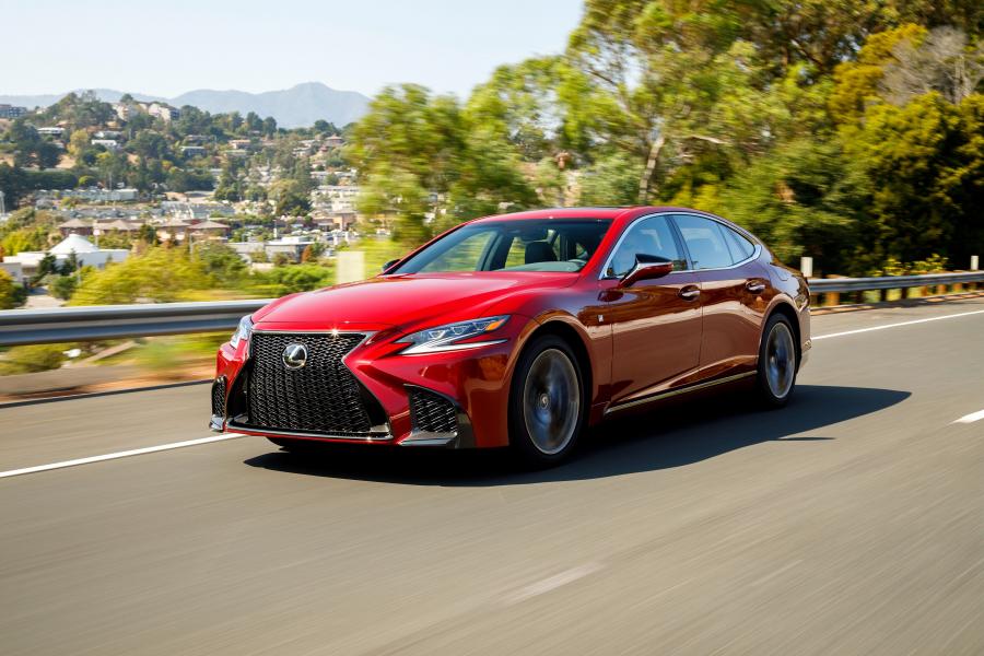  Lexus LS500 AWD F-Sport 2017 года  (NA) (фото 21 из 30)